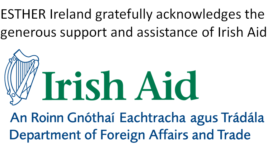 ESTHER Ireland gratefully acknowledges the support and assistance of Irish Aid
